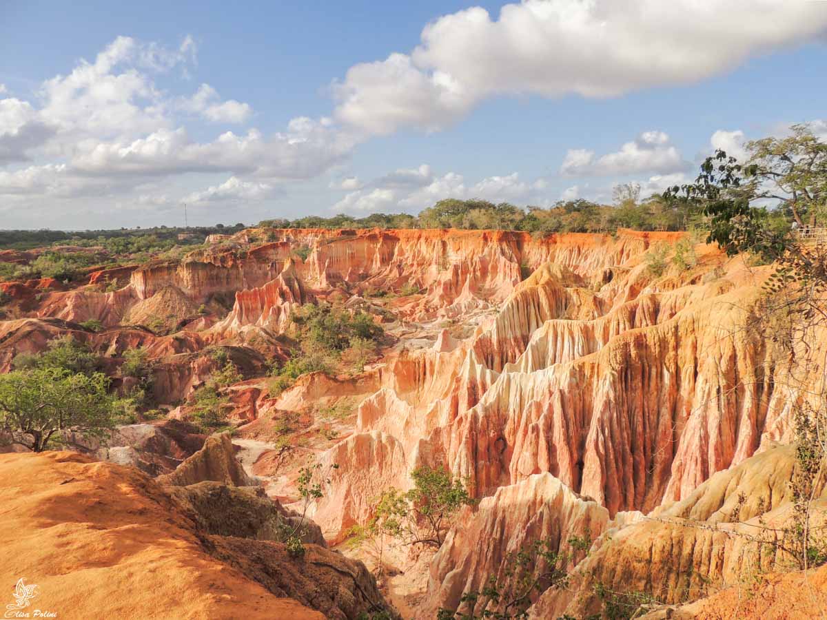 Canyon di Marafa, conosciuto come Hell's Kitchen, in Kenya